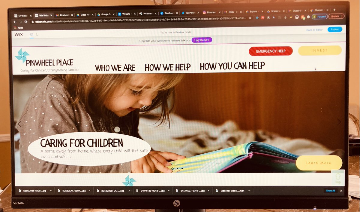 PinwheelPlace's tweet photo. Sneak Preview!  Finalizing the new website which will launch soon- please help us by sharing and increasing our audience and get the word out for families who could use our resource- Thank you!  #caringforchildren #supportingfamilies #community #diaperdelivery #helpfornewmoms https://t.co/OvTsOfqZSk