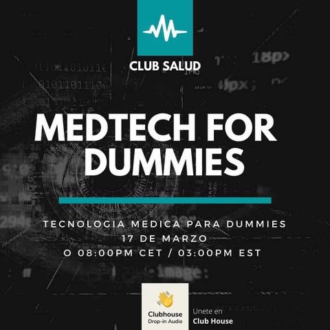 mikel_franco's tweet photo. El pasado miércoles, junto a @zornoza_raul1 tuvimos primera sala #MedTechforDummies #Clubhouse sobre #IA y #medicina.
Una conversación muy interesante junto a @fjrascon y @adriaromero a los que agradecemos aceptar nuestra invitación, así como a las personas conectadas. Abro 🧶 https://t.co/NSNWnD2HVw