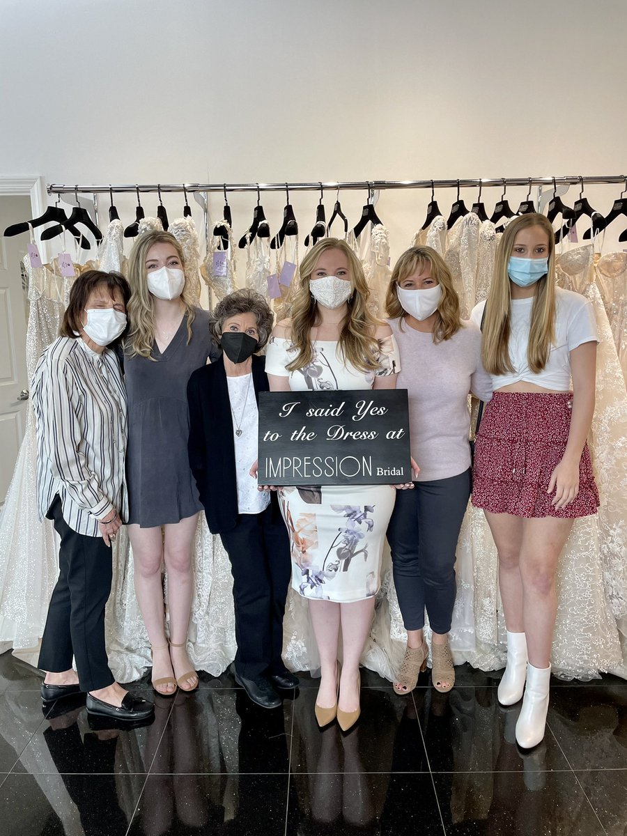 SuturesAveryDay's tweet photo. This morning I said YES to the dress of my dreams! It was a perfect weekend to find the perfect dress! 

#yestothedress #impressionbride #yes #impressionbridal #wedding #impressionbridalstore #weddingdress #bridetobe #bride https://t.co/hdRV6Dxt7Y