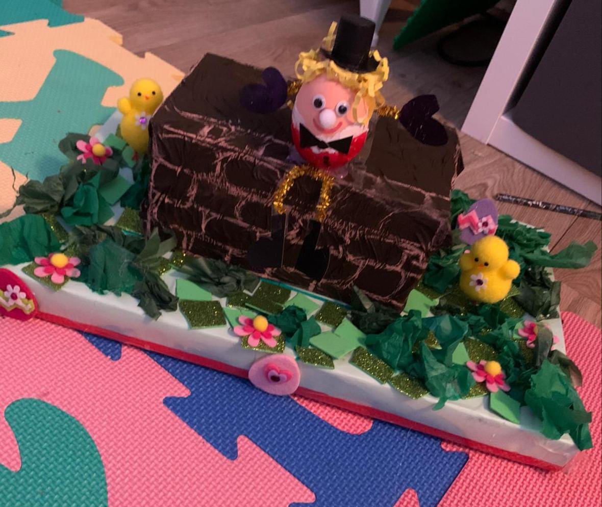 teena_aujla's tweet photo. This year my son's decorate the egg competition welcomes @BorisJohnson @10DowningStreet - we've given Humpty a rest this year! 🐣#HappyEaster 🐣 https://t.co/tnTc14JADP