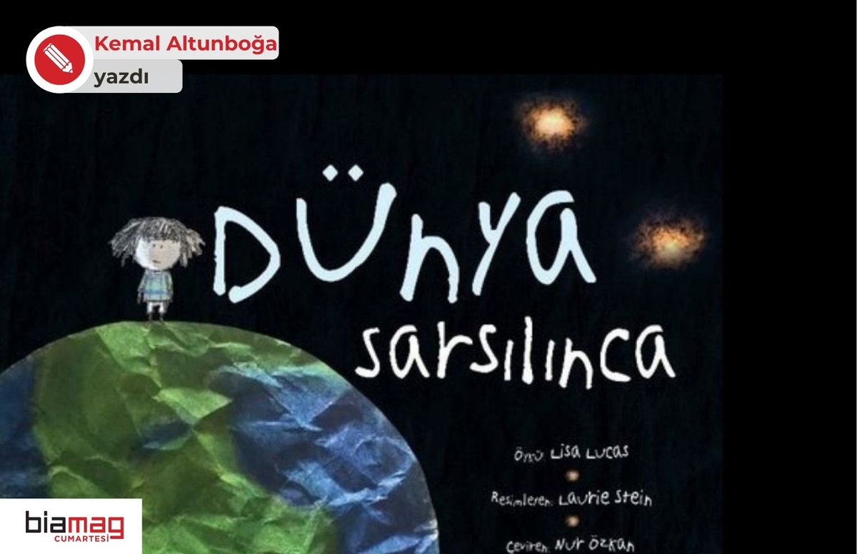 #biamag Kemal Altunboğa, yeni çıkan çocuk kitaplarını tanıttı: "Biri Merhaba Mı Dedi?", "Dünya Sarsılınca", "Tıkır Tıkır Merdiven" bit.ly/2QpParb