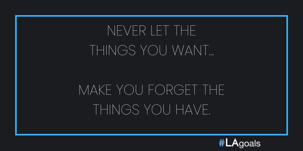 TeamLAGoals's tweet photo. Practicing gratitude for the things and people you have in your life is the best way to cultivate a fulfilling lifestyle 🌟#LAGoals #LosAngeles ⁠#Gratitude #GratefulHeart #Joy https://t.co/KXpinjvhHU