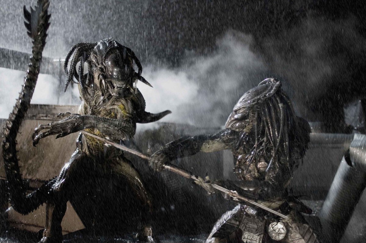 OnlyFilmMedia's tweet photo. #OnlyFilmSpotlight:
In mid-2018, #ShaneBlack expressed his belief that #AlienVsPredator3 could still happen, indicating the studio's interest in both franchises.
Would you like to see a modern #AlienVsPredator movie?
#AvP3. https://t.co/t4JQO73cxg