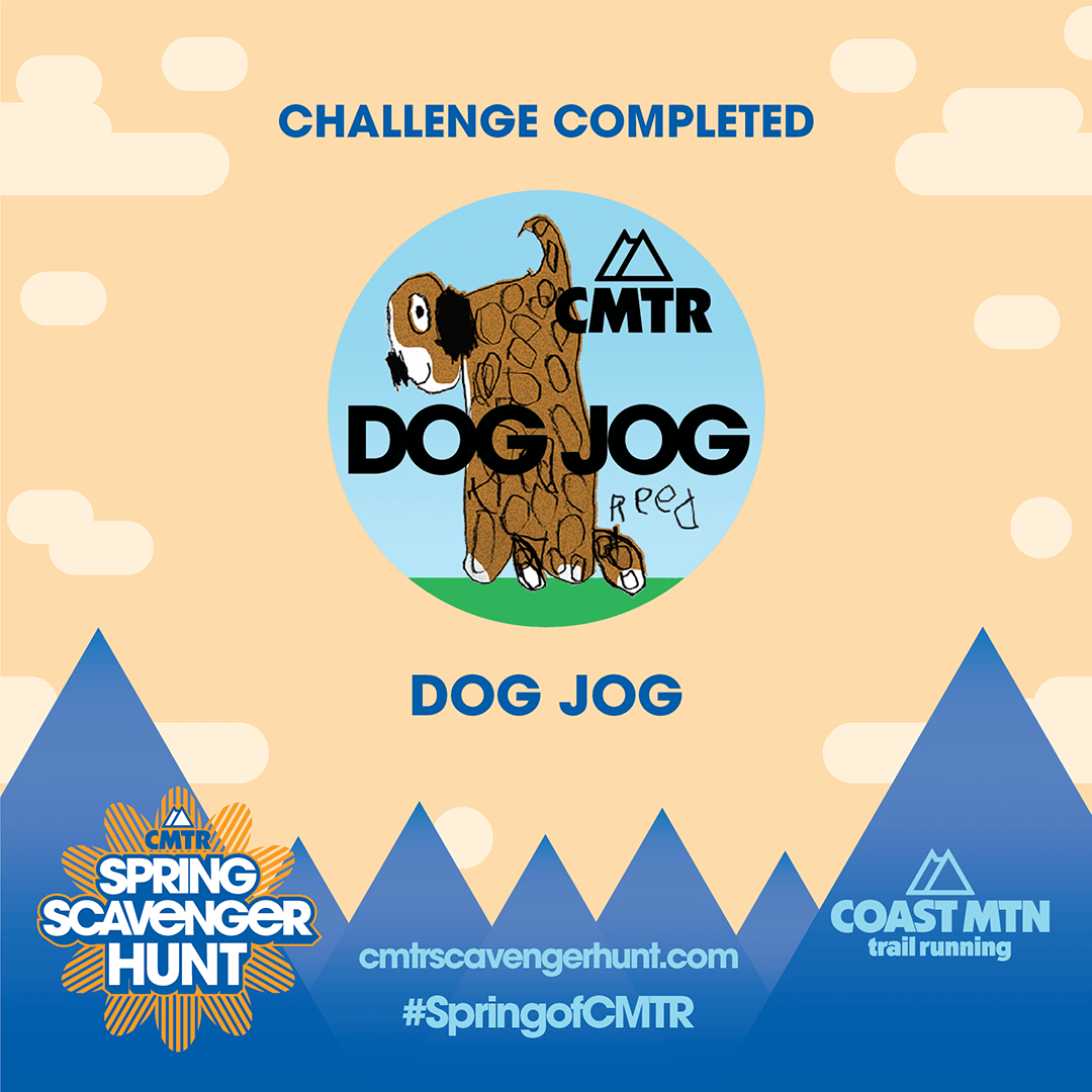 lindabear78's tweet photo. Almost forgot to claim my Dog Jog badge for #SpringofCMTR! Ran with these muddy buddies. https://t.co/w9GyfANJeQ