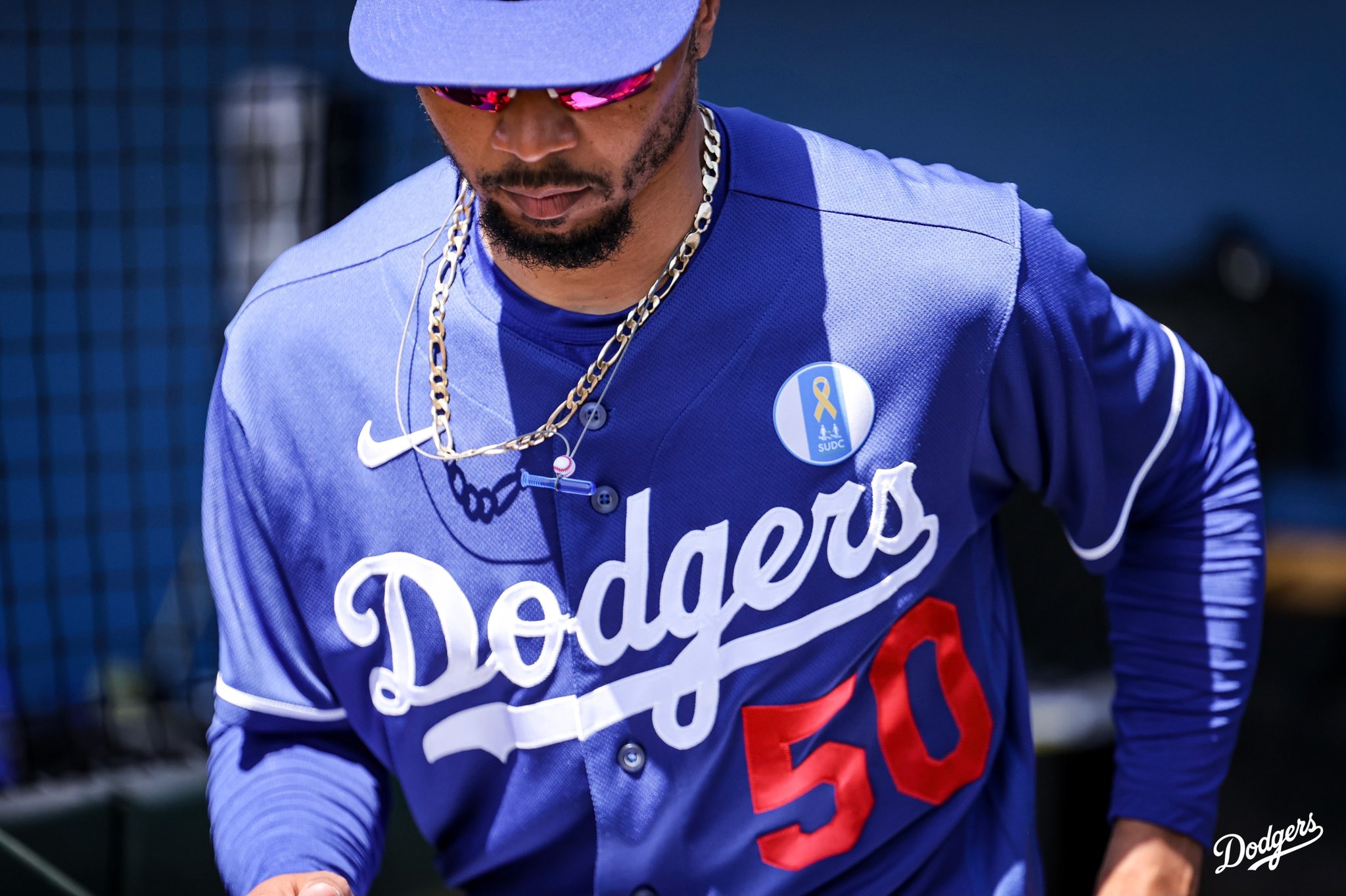 21 on dodgers uniform