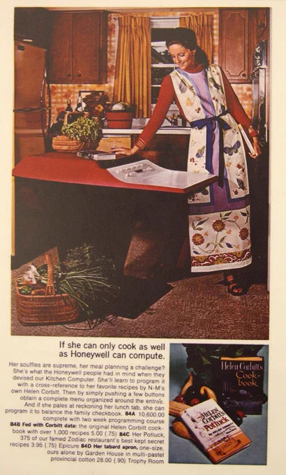 if she can only cook as well as honeywell can compute 