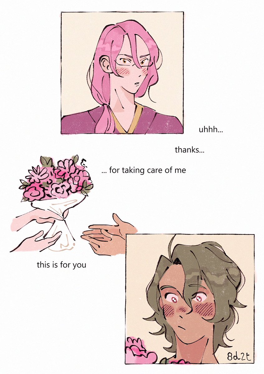 he is (in love) very thankful #matchablossom 