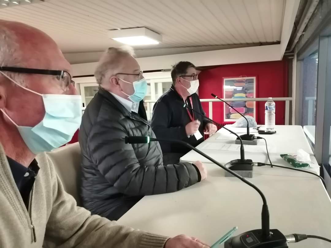 Alain MOREAU, Président de la Ligue Nouvelle Aquitaine de Tennis, à l Open de Poitiers