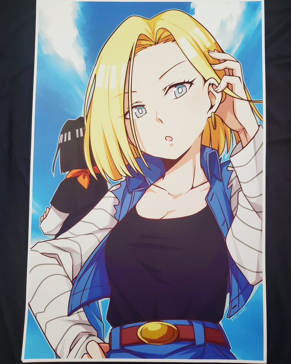 NYChrisG's tweet photo. 1ST ART OF THE DAY!!! THE ANDROIDS!!! @_shunao. #ANDROID17 #ANDROID18 #DBZ #RCGARTAPPRECIATION https://t.co/jNCulcZtBD