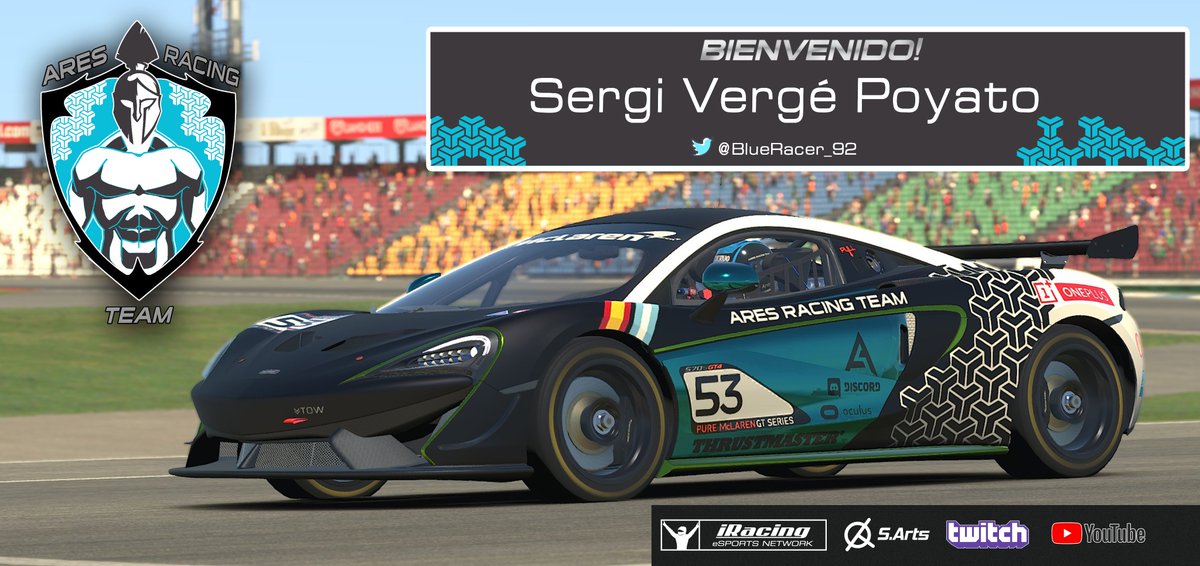 aresiracingteam's tweet photo. Después de casi 3 años de infiltrado y de romper las pelotas como nadie, se nos une de forma oficial el señor @BlueRacer_92! BIENVENIDO SERGI! https://t.co/DWNIakEBjq