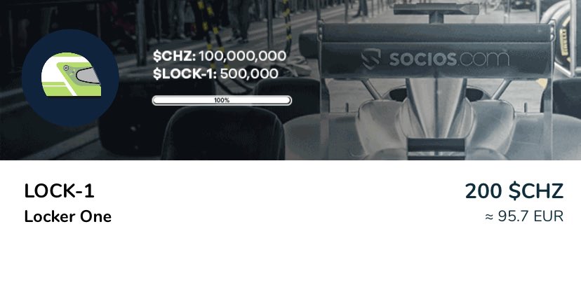 ExplorerDavid's tweet photo. Absolutely thrilled for #LOCK1 @socios 

#Formel1 #F1 #Sports #CHZ #Socios https://t.co/plFsPegM6C