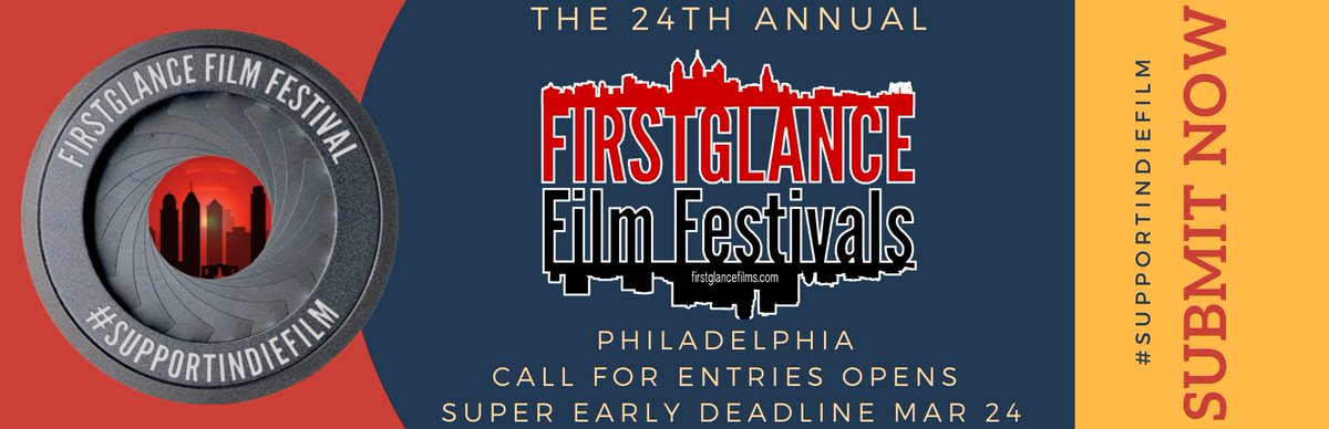 Attn #Filmmakers Spread the WORD! 3 days to Early Deadline! #scifi #horror #comedy #drama 24th Annual @FirstGlanceFilm #Philadelphia #FilmFest bit.ly/FGFFCFE #SupportIndieFilm #FilmTwitter #FGPA24 See your #indiefilm on the BIG SCREEN!