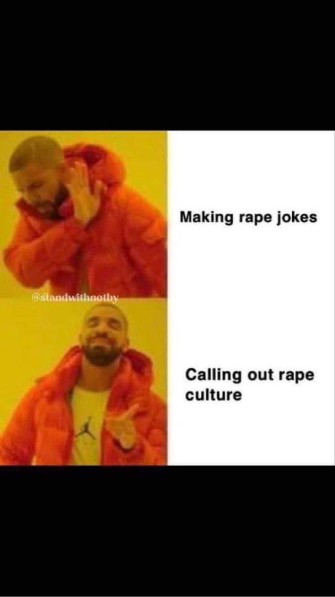 standwithnotby's tweet photo. call out harassment with our memes, after all memes speak louder than words! 

#standwithnotby #meme #harassment #rapeculture #bethechange #talkout #speakup https://t.co/feGFFEqSWJ