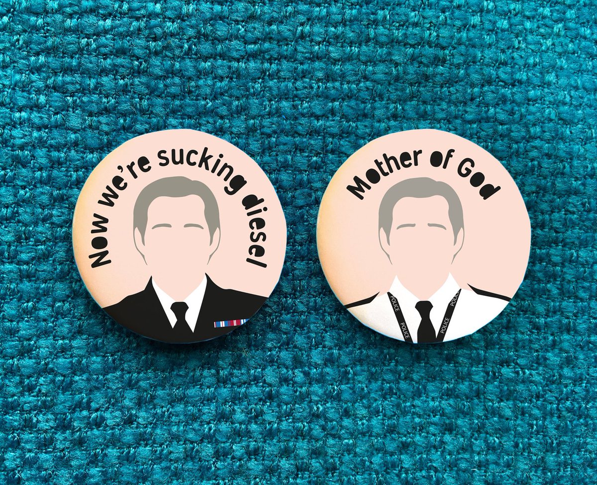 LittleGemsPrint's tweet photo. Oh, is Line of Duty on tonight? 😄

#lineofduty #tedhastings #ac12 

https://t.co/SsCj60ISt1 https://t.co/MHWdQK2U2a