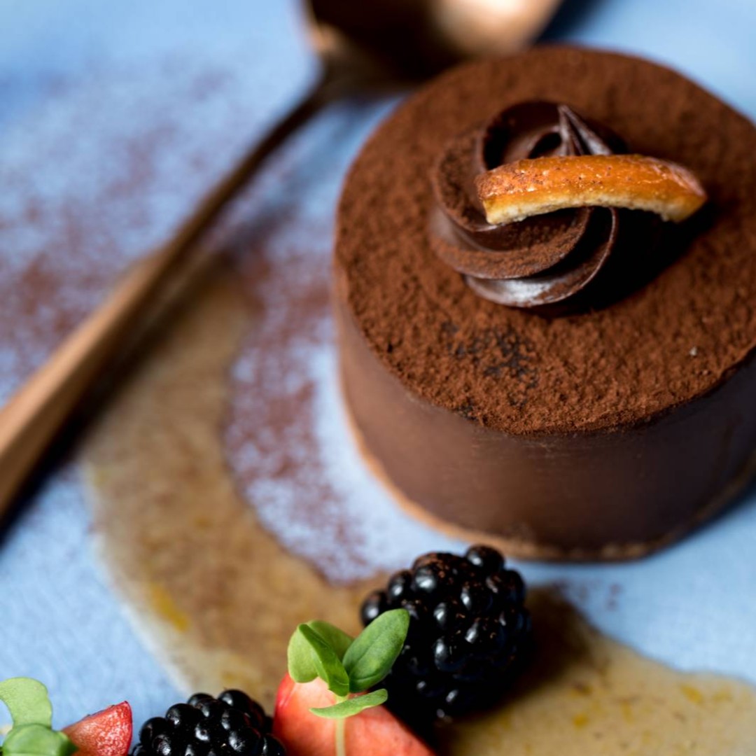 What better way to finish your luxury lockdown meal than this?!

Chocolate &amp; Orange Marquise
Dark &amp; milk chocolate blended into a rich mousse, set on a chocolate sponge base fragranced with orange &amp; finished with an orange syrup to serve.