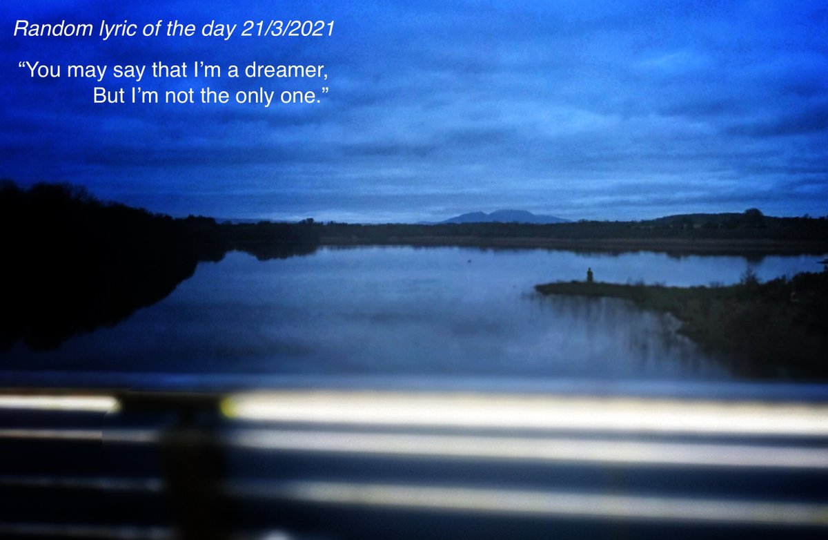 castlebarNOW's tweet photo. Lough Lannagh this evening at dusk. Looking beautiful. ๐โค๏ธ
Random lyric of the day 21/3/2021. ๐ถ๐ถ๐ถ
#castlebar #mayo #ireland #spring #springisintheair #5km #randomlyricoftheday #sing #song #lyrics #loughlannagh https://t.co/Rbx7j7YjKl