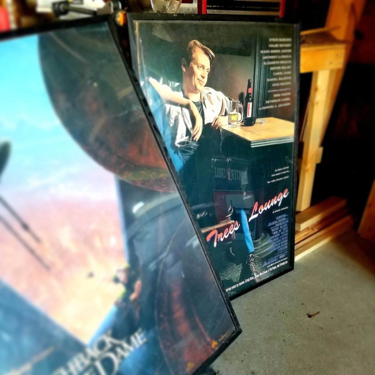 TreesLounge00's tweet photo. Found posters from my first apartment, 20+ yrs old! Trees origin story! #TreesLounge https://t.co/ZpTrZUG3IY