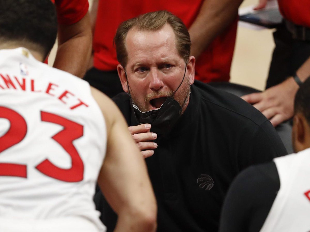 Raptors' Nick Nurse fined $50,000 for throwing facemask, swearing WeTheNorth RTZ