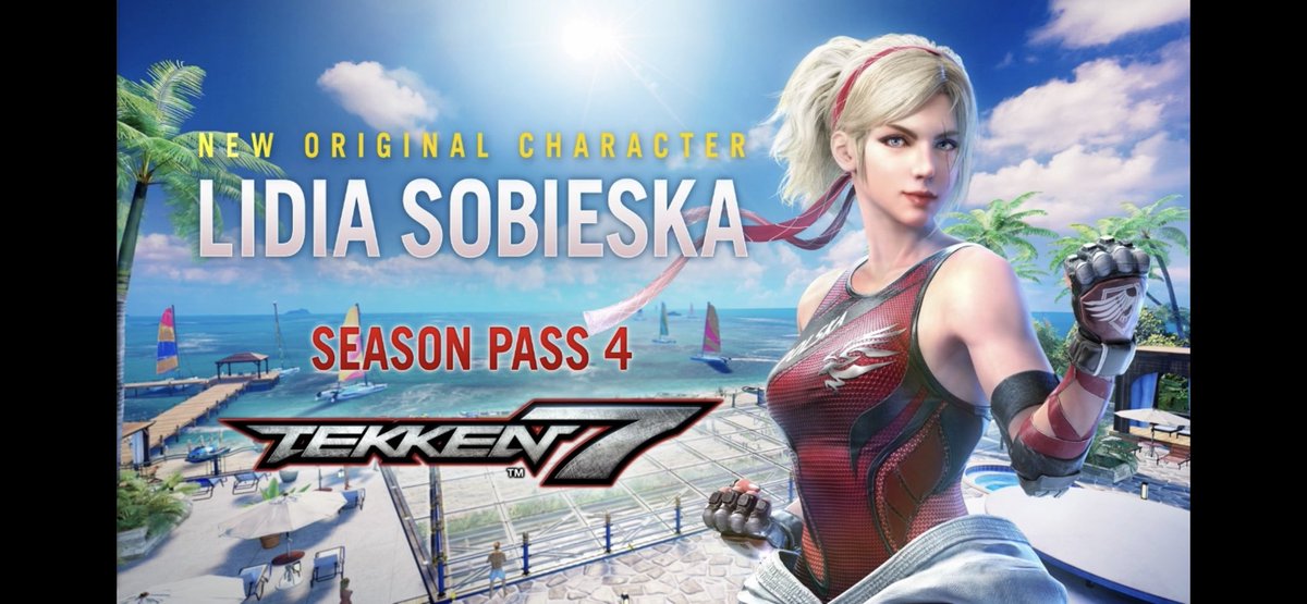 tkn_gmr's tweet photo. DLC 18 Lidia Sobieska and new stage Island Paradise (DLC 19) coming March 23, 2021! https://t.co/FnXG4J1W3M