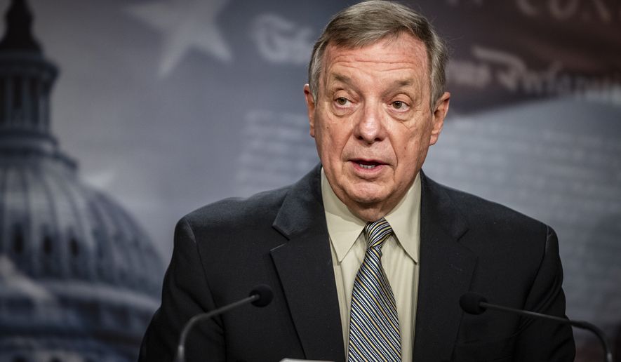 Dick Durbin backs return to talking filibuster 'Right now they phone it in'