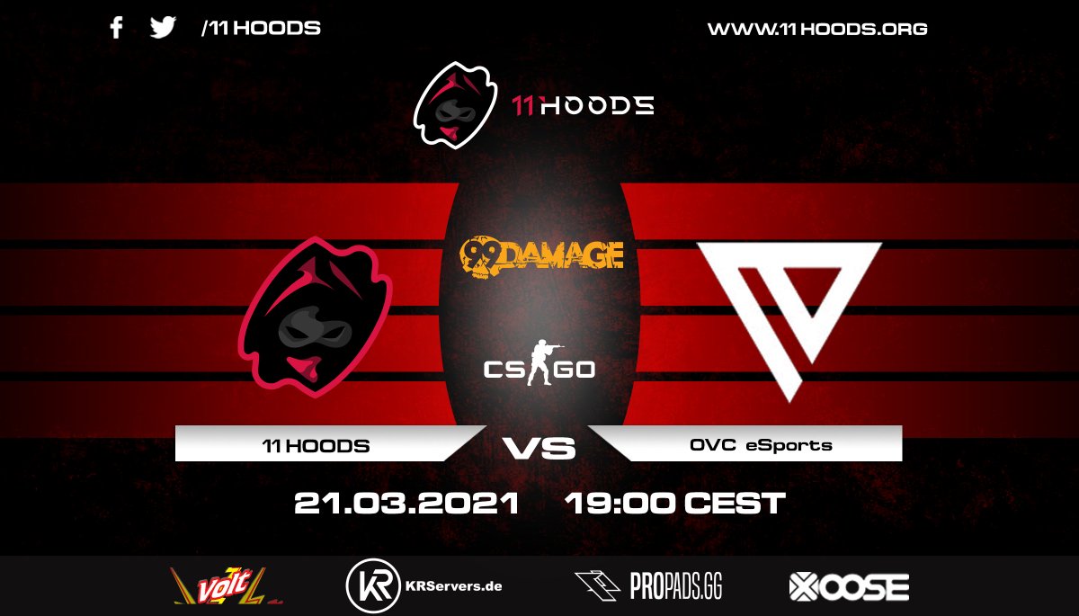 Nach dem Sieg im ersten Spiel wollen unsere Jungs nachlegen. Am 2 Spieltag in der <a href="/99DAMAGEde/">99Damage</a> in Div 3.7 gegen <a href="/esportsovc/">OvacioN eSports</a> 

Auf geht's 🔥

📺twitch.tv/7michi12 <a href="/7_michi12/">7Michi12</a> 
⏰19:00 Uhr

#beone #hoodyourself