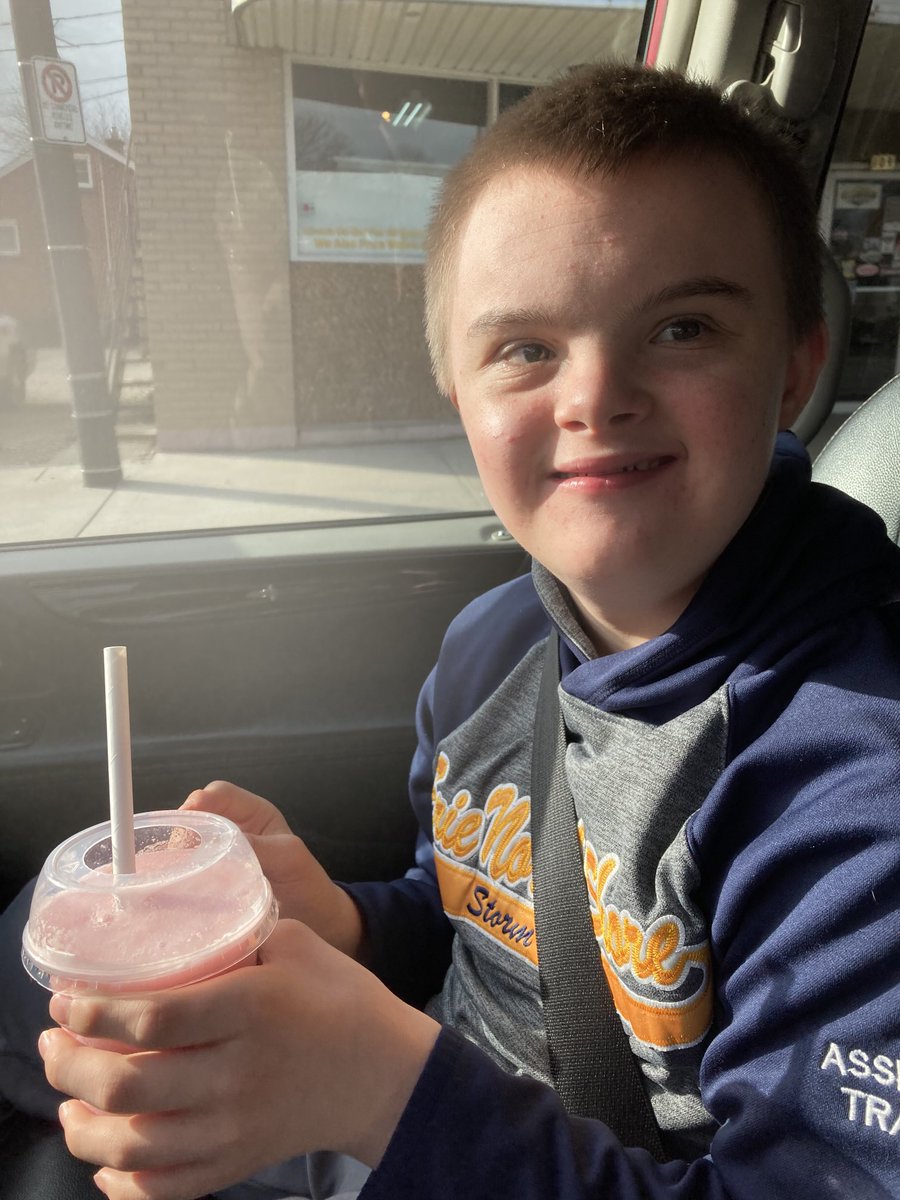 Jennife56706679's tweet photo. Enjoying World Down syndrome Day with a smoothie!
“More Alike than Different”
Rock your Socks today! https://t.co/5fUjh3VBwK