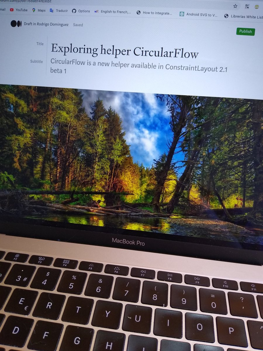 RodrigoMartinD's tweet image. Escribiendo sobre #CircularFlow en @Medium 

#AndroidDev #ConstraintLayout #MotionLayout