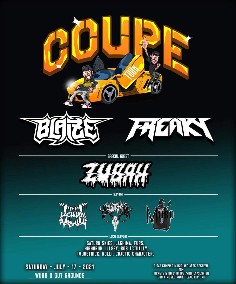 GridlockRecs's tweet photo. @BlaizeOnIt x @FREAKY_Music The Coupe Tour to Michigan 🏎  with special guest @Zubahatl https://t.co/sUSllg6bgn