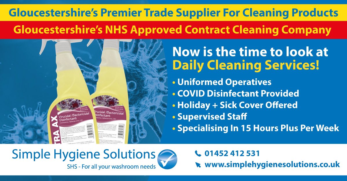 All available in Gloucester 6 x30ml bottles of alcohol hand gel with all orders over £175

Hand sanitisers 

Please share