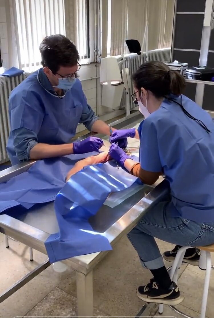 Curso de colgajos para que un traumatólogo sobreviva.  Bcn 2021. Enhorabuena <a href="/DrBarreraochoa/">Dr. Sergi Barrera</a> <a href="/drsoldado/">Francisco Soldado</a>