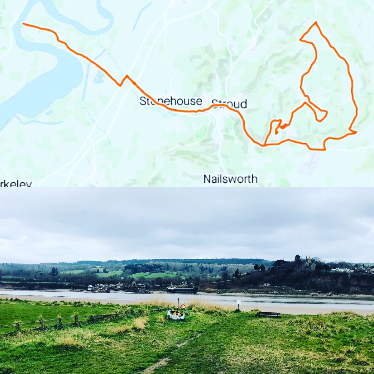 JackPowis1's tweet photo. Great morning ride to the River Severn and back. Dad bailed after 15mins when his gear cable snapped!

#cycling #trainingday https://t.co/K6xzIZXbc7