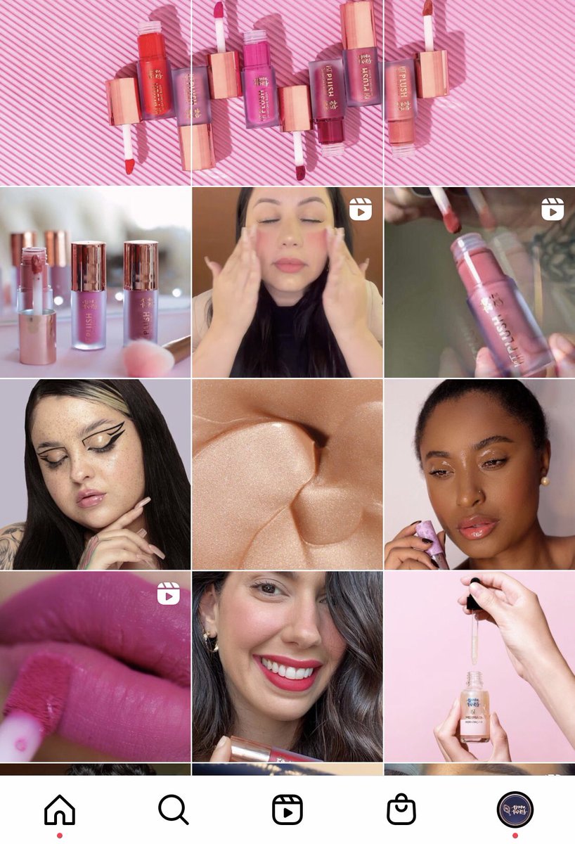 Começando um novo Feed lá no insta 🌸☁️ #BTPLUSH orgulho demais de toda equipe envolvida!!!