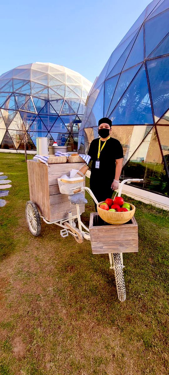 ArborPrincipal's tweet photo. Taking chef Anna Marie’s #ArborFarmHouse master pieces mobile from today! Another great opportunity to share the bounty of @Arbordubai with our community. #plantpowered #caffeinepowered https://t.co/9D2mAqtF4G