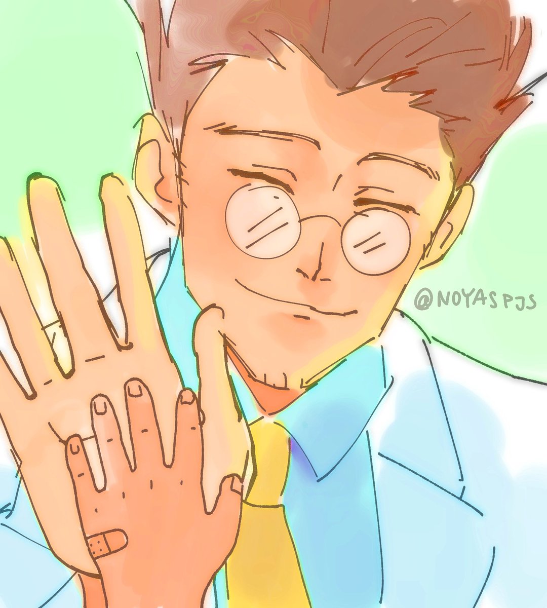 POV you're 6 and only cried a little when you got the shot and Dr. Paladiknight thinks you're awesome #hxh 