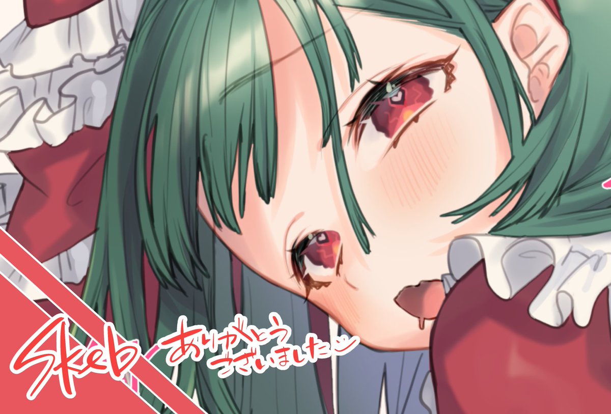先日skeb納品しました ありがとうございました 全体はpixivとかに もこきよଳのイラスト 先日skeb納品しました ありがとうございました 全体はpixivとかに もこきよଳのイラスト