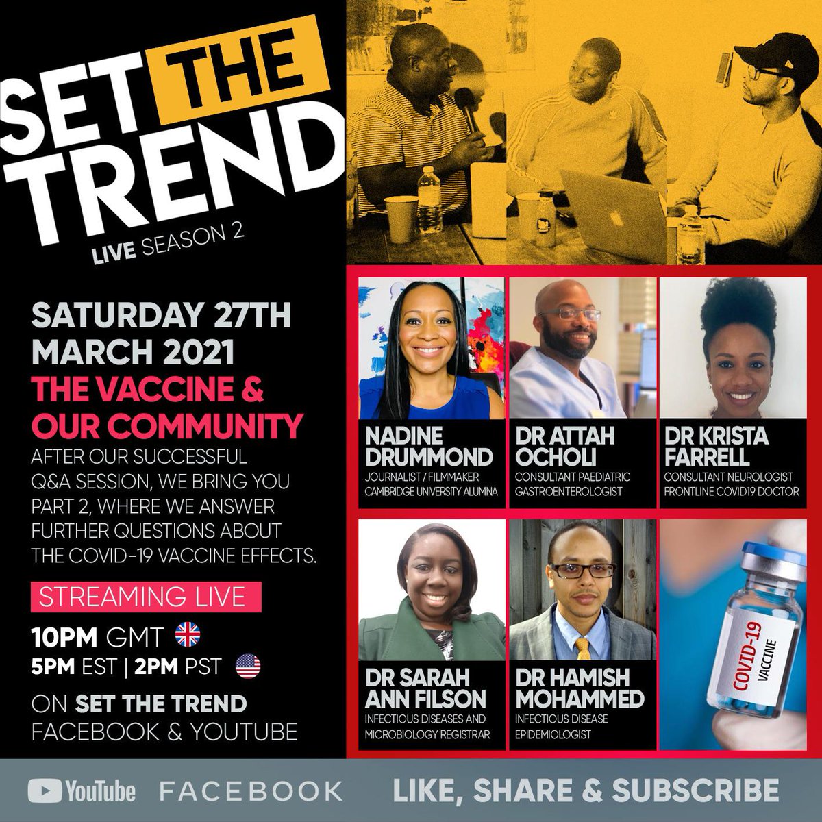 cuacalumni's tweet photo. Part 2, because we all want to know more about this AstraZeneca vaccine, bust more myths and explore the scientific data.
Register here 👉🏾 https://t.co/bsUZwtxEck https://t.co/kCIPvtjWYO