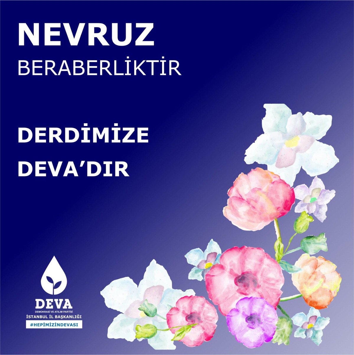 cekmekoydeva's tweet photo. Baharı müjdeleyen bu güzel günün, tüm milletimize ve insanlığa sevgi, barış ve dostluk getirmesini temenni eder, ısınan toprakla uyanan doğa, insanlığın bütünleşmesini ve çeşitliliklerin toplumsal hayata kattığı zenginliği de temsil eden Nevruzumuz kutlu olsun.
#nevruz #newros https://t.co/WhdfDCO1se