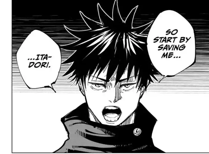 megumi said this knowing yuji cannot and will not refuse 