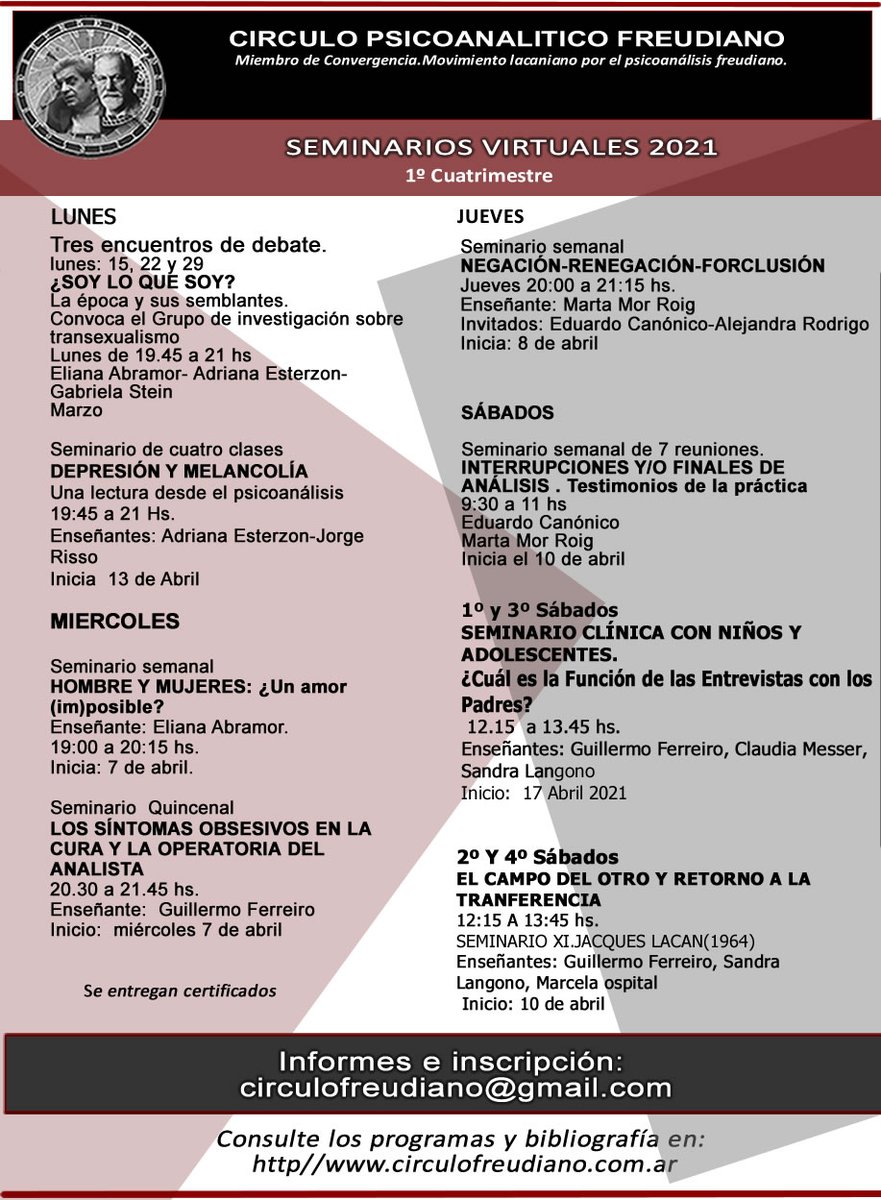 Circulo Ps Freudiano tweet media
