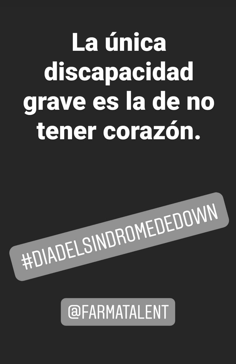 farmatalent's tweet photo. 21 marzo 2021

¿De verdad no nos separa un océano y va a hacerlo un cromosoma extra?

#farmatalent
#diadelsindromededown https://t.co/vwaBpEkEtF