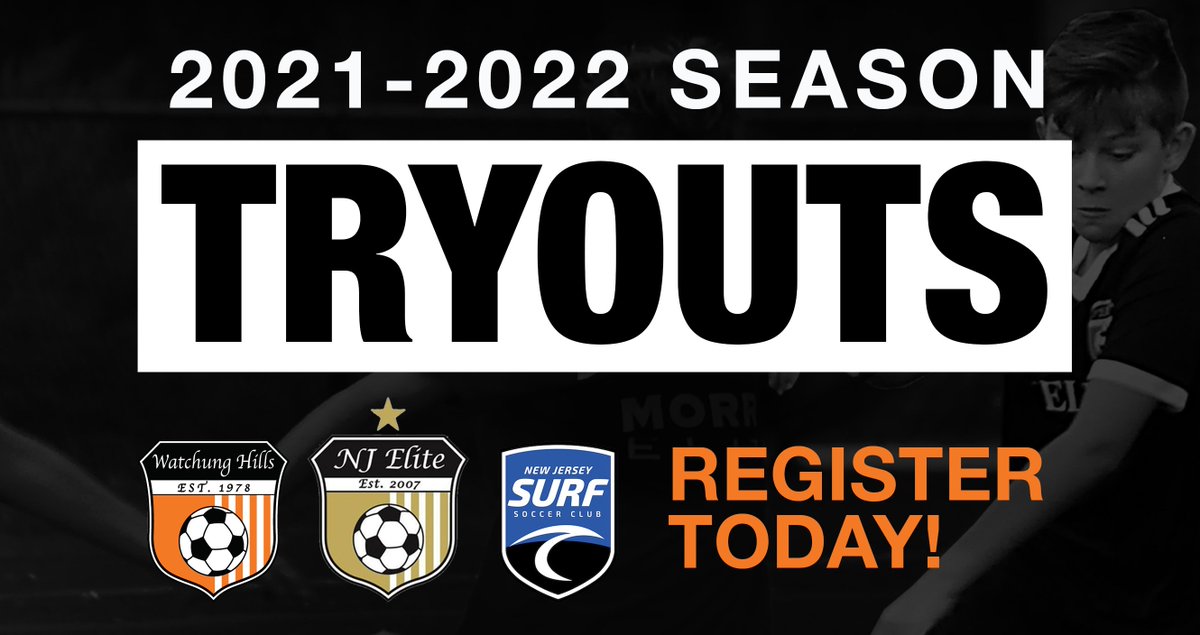 Tryouts start in two weeks. Register today to reserve your spot! njelitesoccer.org/tryouts/