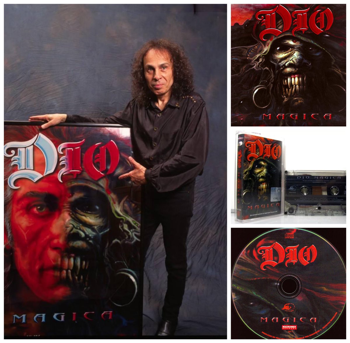 OfficialRJDio's tweet photo. 21 years ago today!
DIO released the 8th studio album "Magica" on this day, March 21, 2000. This concept album featured the return of Craig Goldy on guitar, with Jimmy Bain on bass, and Simon Wright on drums.
https://t.co/VGuPQ9osDM https://t.co/h1jN3yojfq