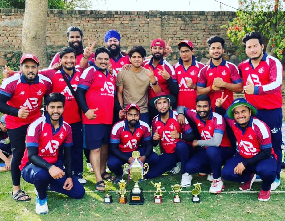 brigade_ace007's tweet photo. 🏆Champions 🏆 Pv series 2021 Team Ace BriGade 🔥🔥🔥 beats Blitz Xi in a thriller encounter by 1 wicket https://t.co/9oz0qDkjUb