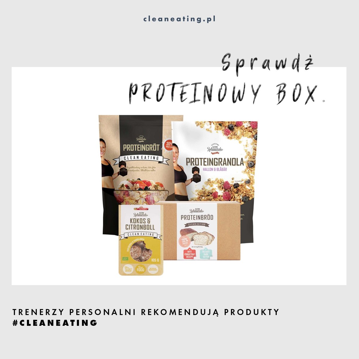 cleaneatingpl's tweet photo. 🏋️‍♀️🏋️‍♂️ Dlaczego ten zestaw jest właśnie #dla_Ciebie?
#Proteiny to budulec wszystkich organizmów: odpowiadają za budowę oraz regenerację tkanek, w tym tkanki mięśniowej. Wchodzą też w skład związków, które odpowiadają za przemiany metaboliczne #smacznego #CleanEating https://t.co/hatue58m4t