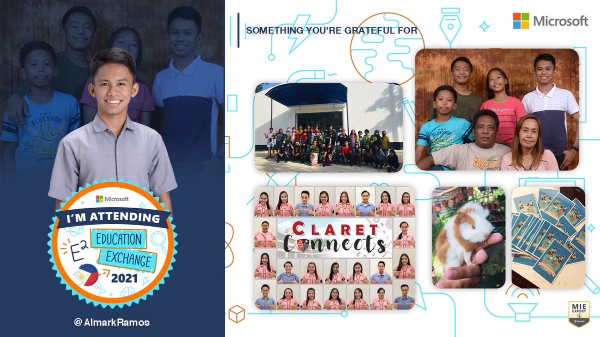 AlmarkRamos's tweet photo. I am now ready to attend the @MicrosoftEDU Education Exchange 2021 β€οΈπβ€οΈπ΅π
#E2Everywhere Challenge #MIEExpert #Philippinesπ΅π #MicrosoftPH https://t.co/HgO6gibx2z