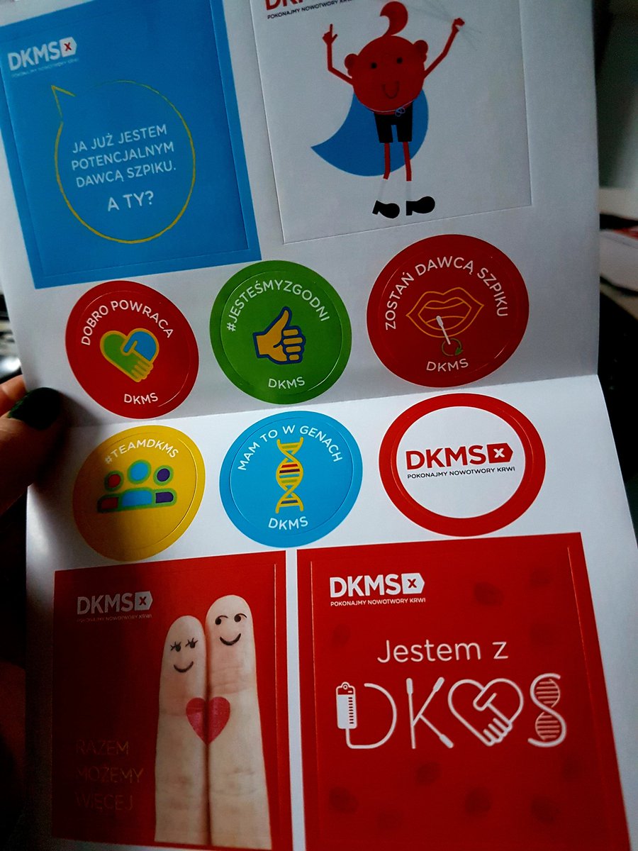 Laurulaa's tweet photo. #JESTEMZDKMS 😁 Dostałam naklejki 😛 https://t.co/EUIQw9mjaW