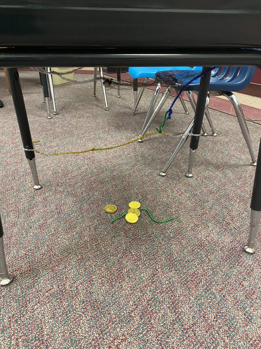 RamonaWilson60's tweet photo. Building leprechaun traps after listening to ‘How to Trap a Leprechaun’ 😍 #weare409 #atchisonaviators https://t.co/iOdJRpPxe8