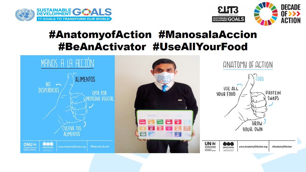 AlfonsoSDGs's tweet photo. #AnatomyofAction
#UseAllYourFood
#GlobalGoals
#ManosalaAccion
#BeAnActivator
@UNEP
@GlobalGoalsUN
@unep_espanol
@UNESCO
@10YFP
@unschools
#EliteSDGs
#SDGchampions
#ESDfor2030
#DecadeofAction
#LeaveNoOneBehind
#Agenda2030
#NatureBasedSolutions
#SDGAmbition
#EDSpara2030 #SDGs https://t.co/W8WslckOKE