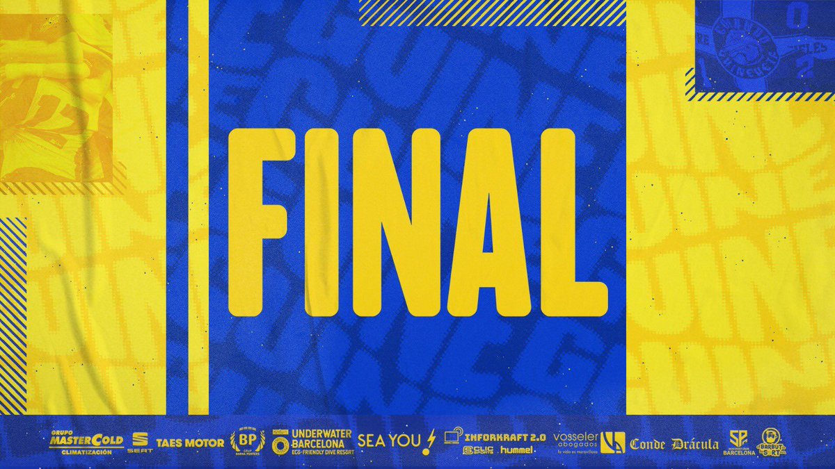 EE Guineueta 3 -0 Gimnástic Manresa. Partido muy trabajado de las amarillas que consiguen que los puntos se queden en casa.