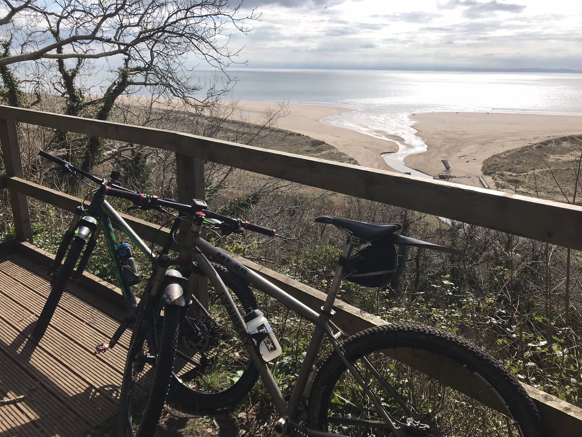 Checking out the trails today on Gower in anticipation of getting some guided rides going when restrictions allow <a href="/OffRoadWales/">Welsh Cycling🚵🏽‍♀️</a> <a href="/GowerRiders/">Gower Riders CC</a>